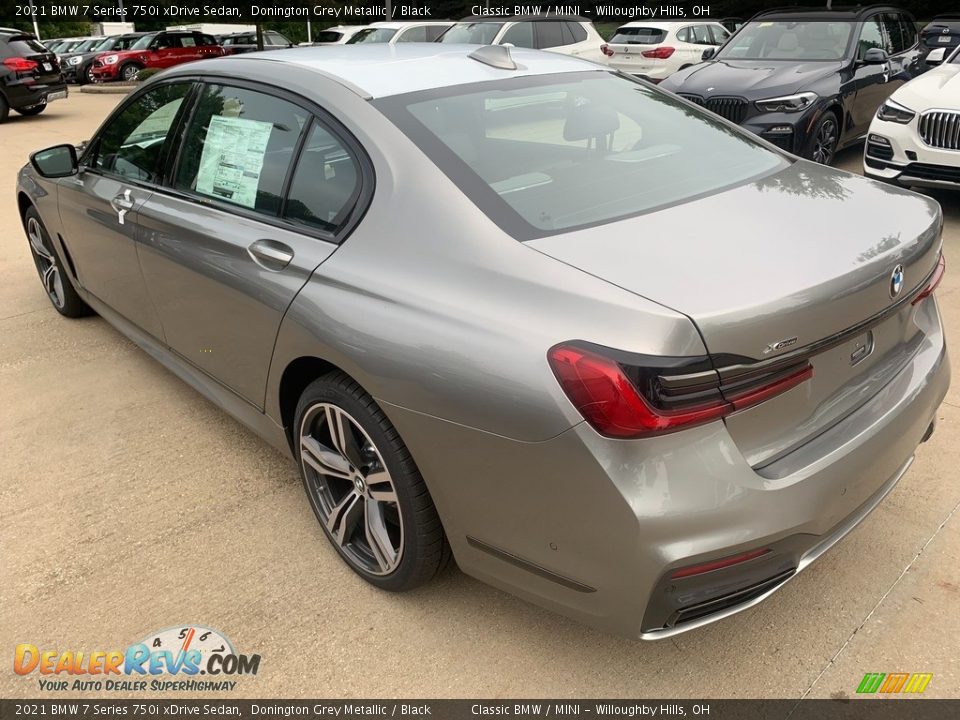 2021 BMW 7 Series 750i xDrive Sedan Donington Grey Metallic / Black Photo #2