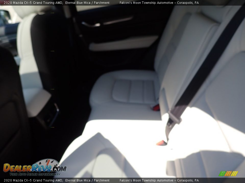 2020 Mazda CX-5 Grand Touring AWD Eternal Blue Mica / Parchment Photo #8