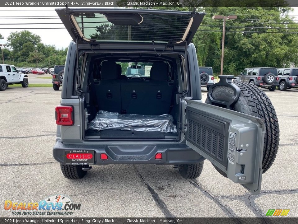 2021 Jeep Wrangler Unlimited Sport 4x4 Sting-Gray / Black Photo #11