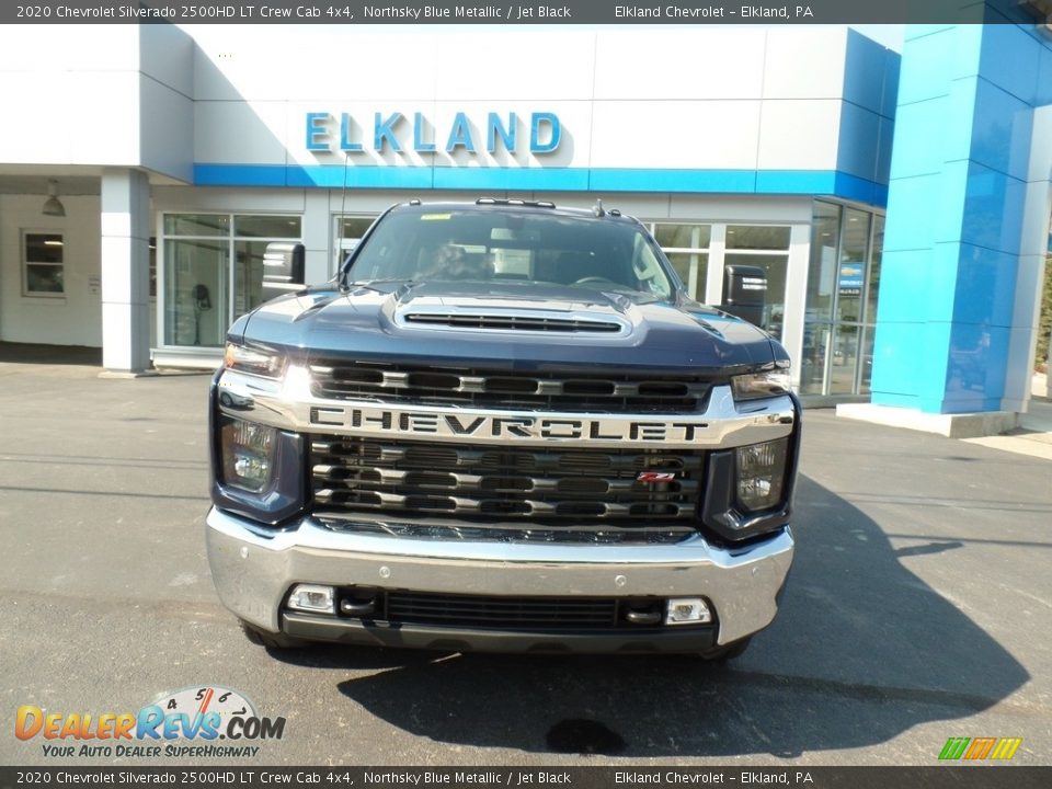 2020 Chevrolet Silverado 2500HD LT Crew Cab 4x4 Northsky Blue Metallic / Jet Black Photo #3