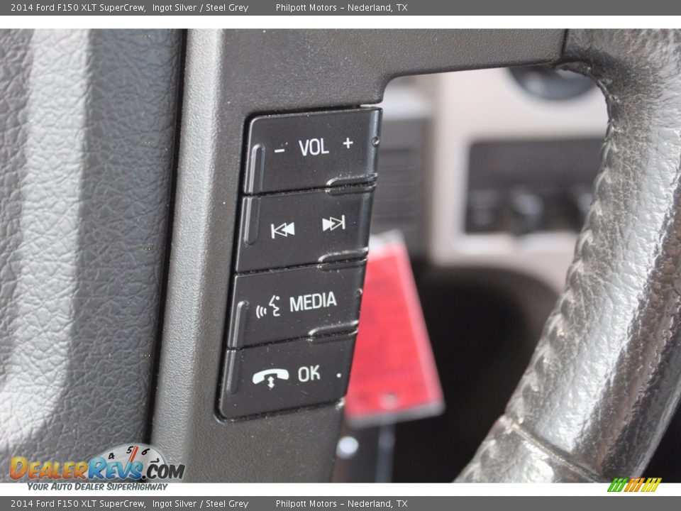 2014 Ford F150 XLT SuperCrew Ingot Silver / Steel Grey Photo #16