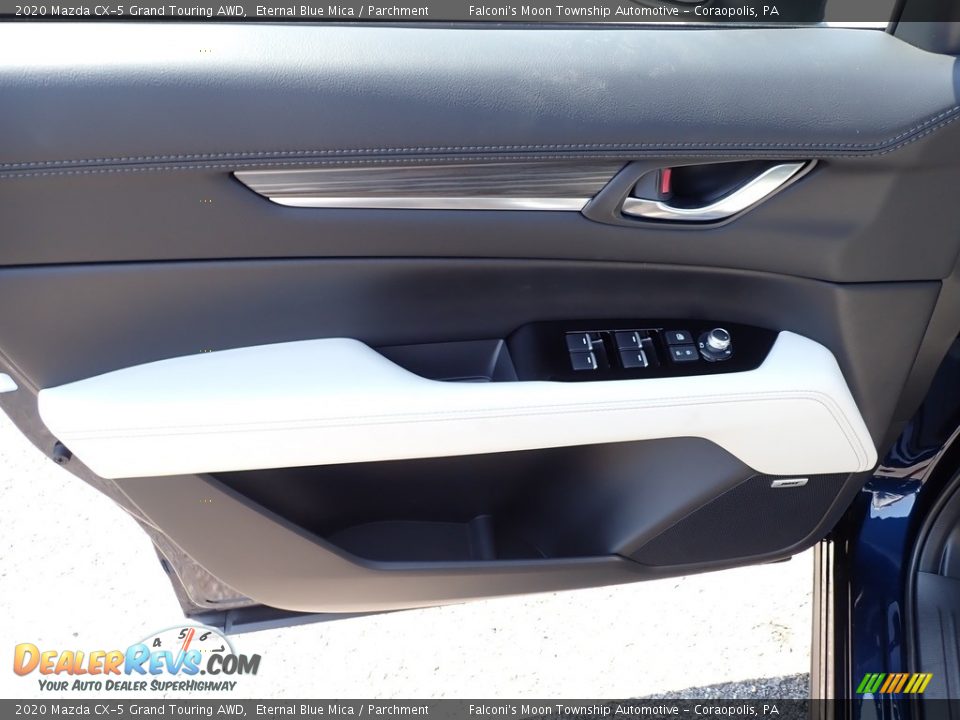 2020 Mazda CX-5 Grand Touring AWD Eternal Blue Mica / Parchment Photo #10