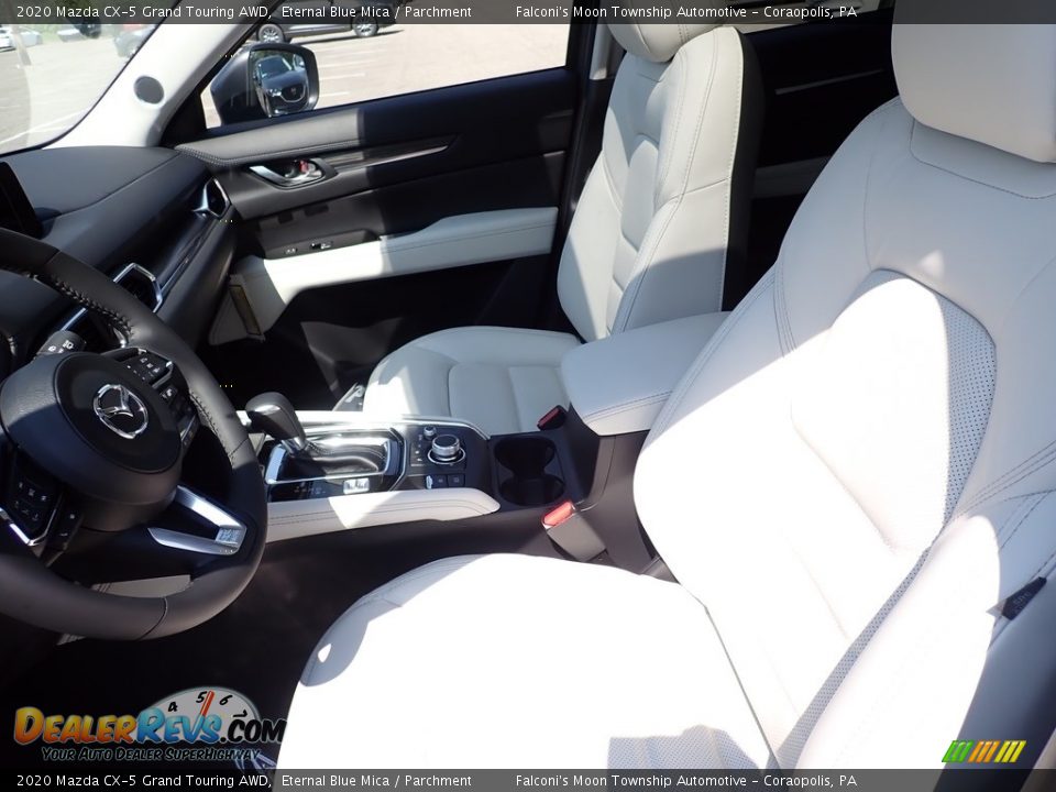 2020 Mazda CX-5 Grand Touring AWD Eternal Blue Mica / Parchment Photo #11