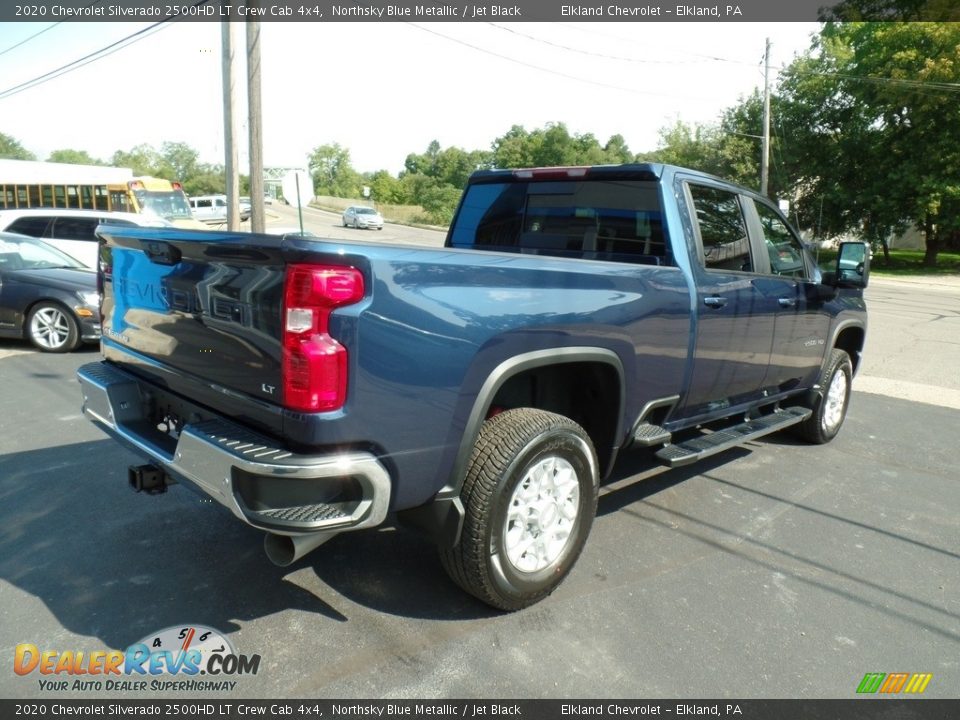 2020 Chevrolet Silverado 2500HD LT Crew Cab 4x4 Northsky Blue Metallic / Jet Black Photo #7