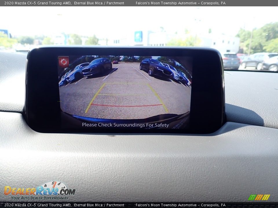 2020 Mazda CX-5 Grand Touring AWD Eternal Blue Mica / Parchment Photo #14
