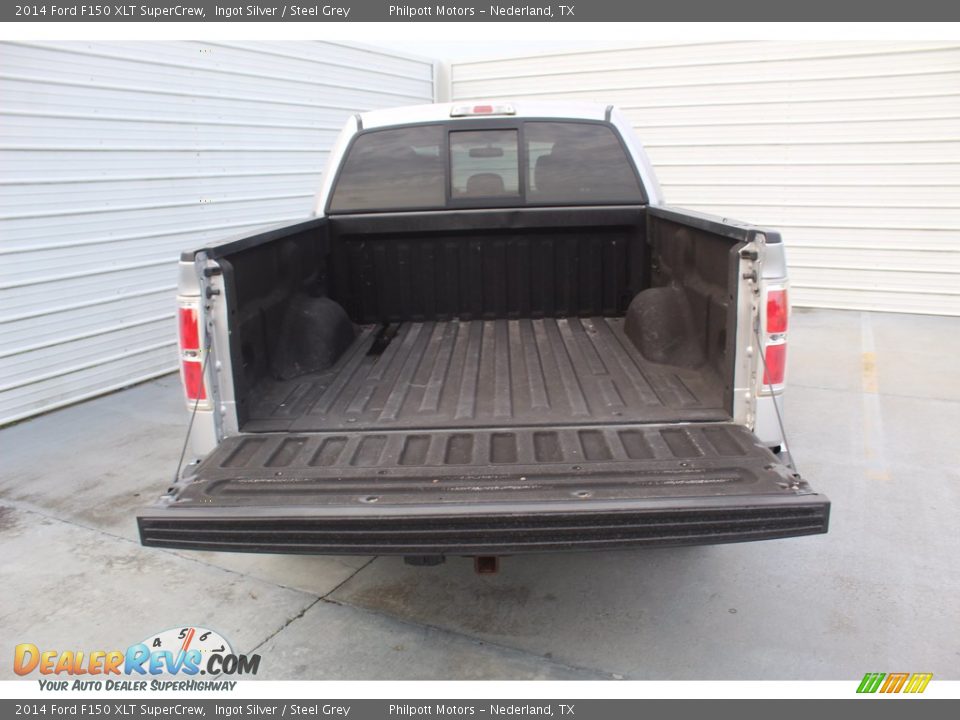 2014 Ford F150 XLT SuperCrew Ingot Silver / Steel Grey Photo #25