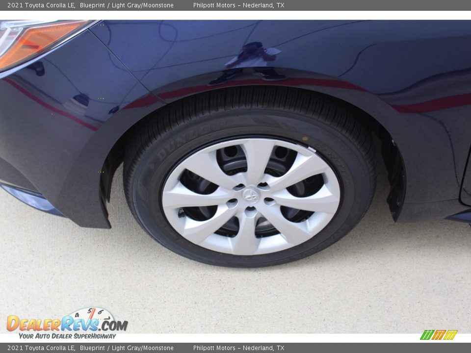2021 Toyota Corolla LE Blueprint / Light Gray/Moonstone Photo #5