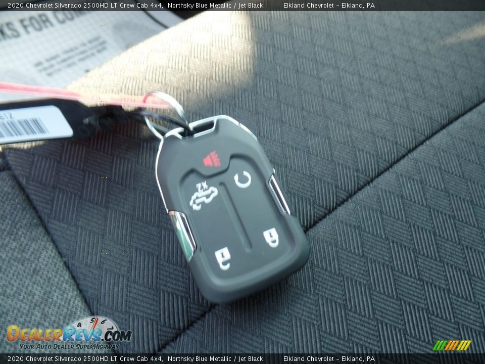 2020 Chevrolet Silverado 2500HD LT Crew Cab 4x4 Northsky Blue Metallic / Jet Black Photo #24