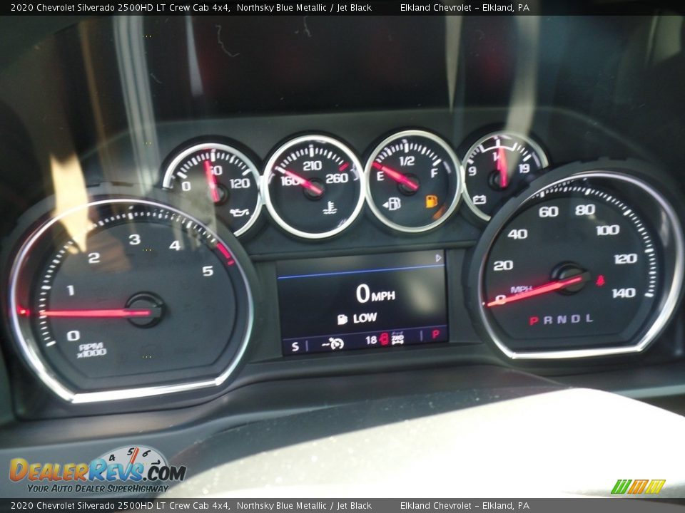 2020 Chevrolet Silverado 2500HD LT Crew Cab 4x4 Northsky Blue Metallic / Jet Black Photo #25