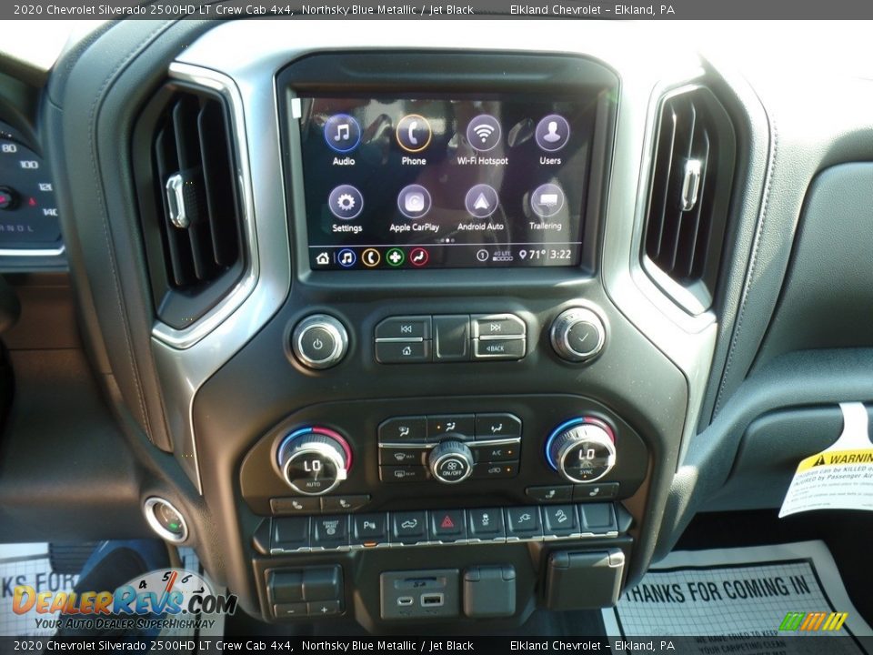 2020 Chevrolet Silverado 2500HD LT Crew Cab 4x4 Northsky Blue Metallic / Jet Black Photo #26