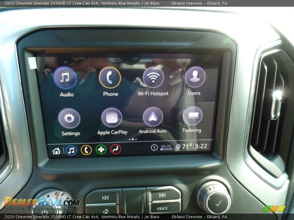 2020 Chevrolet Silverado 2500HD LT Crew Cab 4x4 Northsky Blue Metallic / Jet Black Photo #27