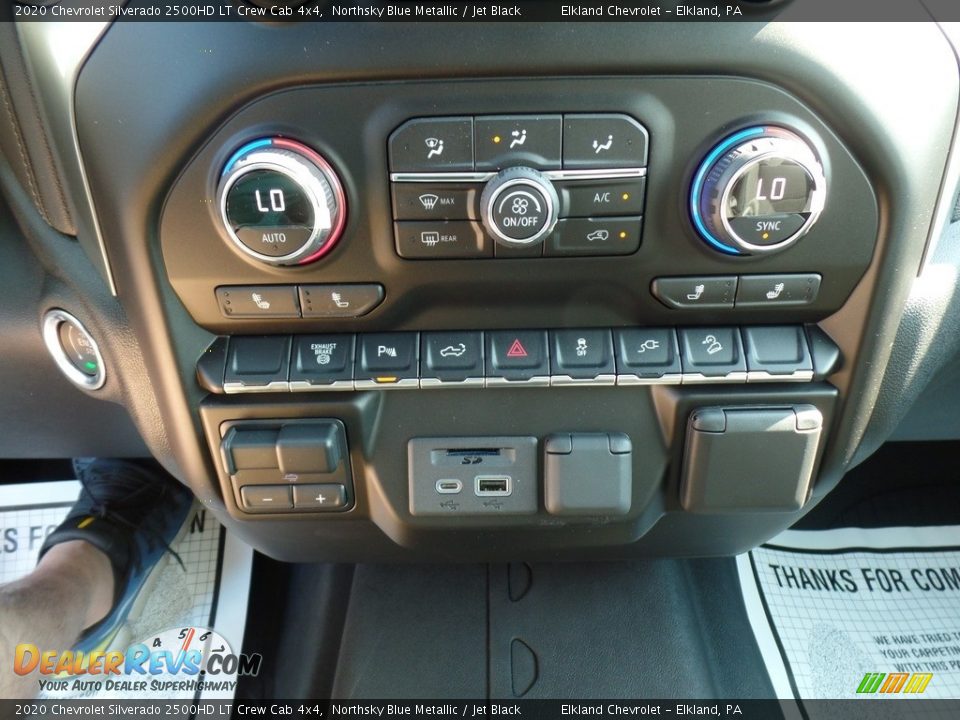2020 Chevrolet Silverado 2500HD LT Crew Cab 4x4 Northsky Blue Metallic / Jet Black Photo #30