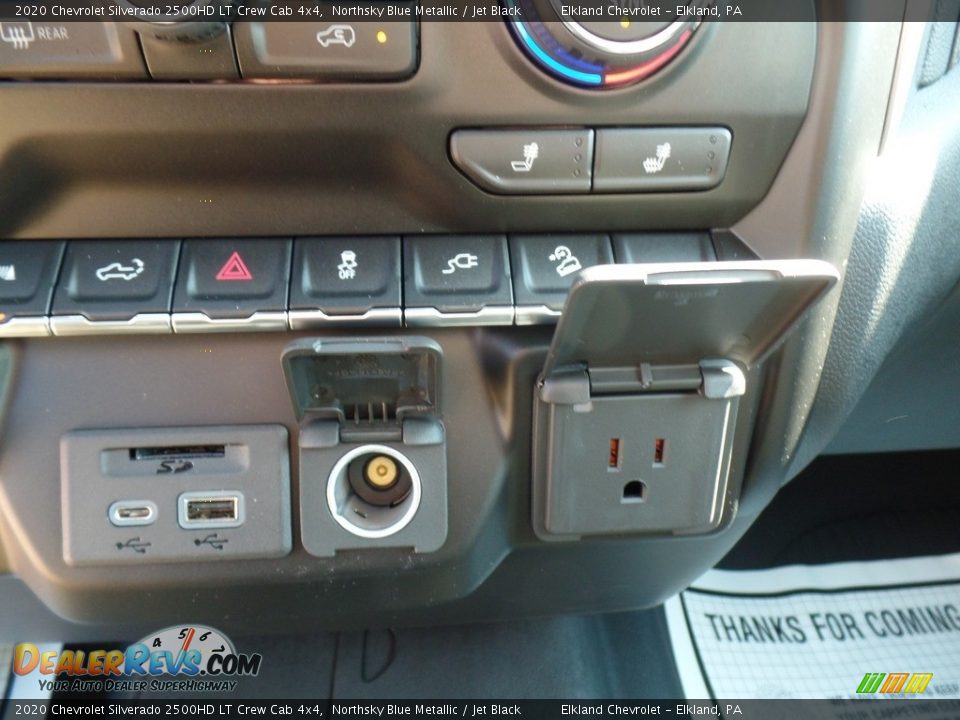 2020 Chevrolet Silverado 2500HD LT Crew Cab 4x4 Northsky Blue Metallic / Jet Black Photo #32