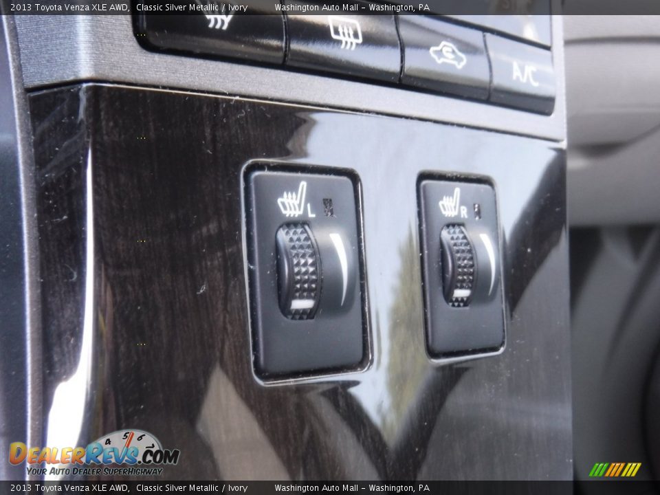 2013 Toyota Venza XLE AWD Classic Silver Metallic / Ivory Photo #6