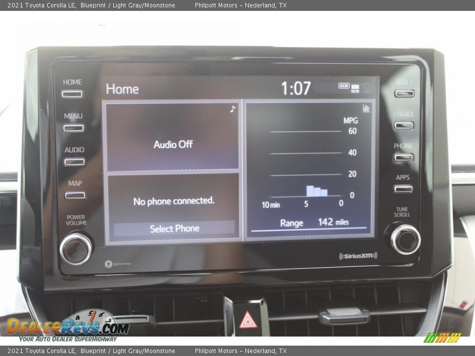 2021 Toyota Corolla LE Blueprint / Light Gray/Moonstone Photo #15
