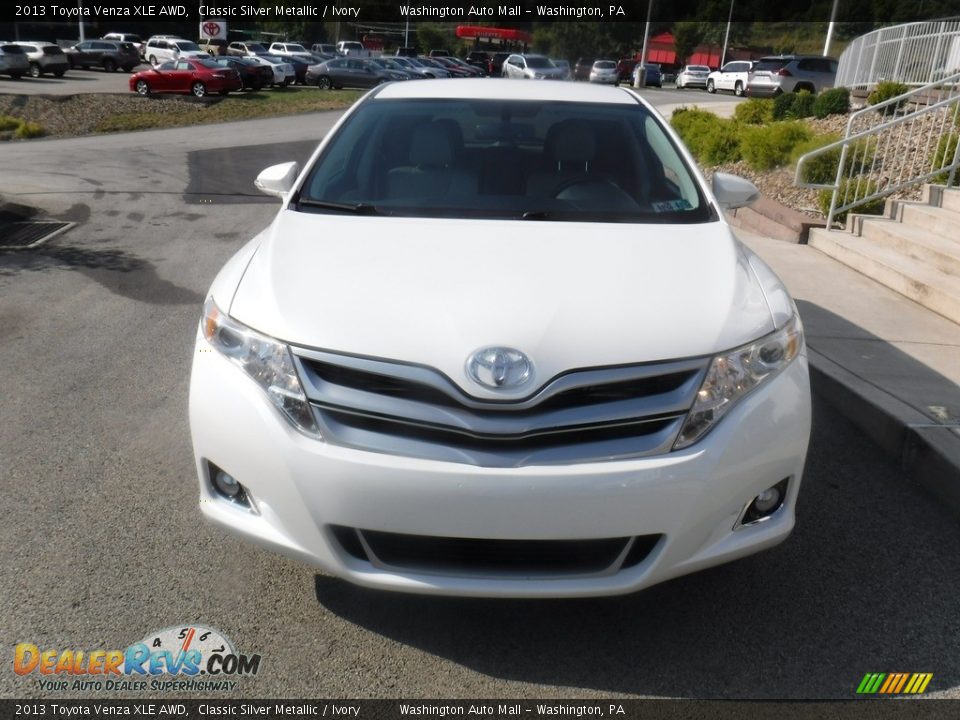 2013 Toyota Venza XLE AWD Classic Silver Metallic / Ivory Photo #10
