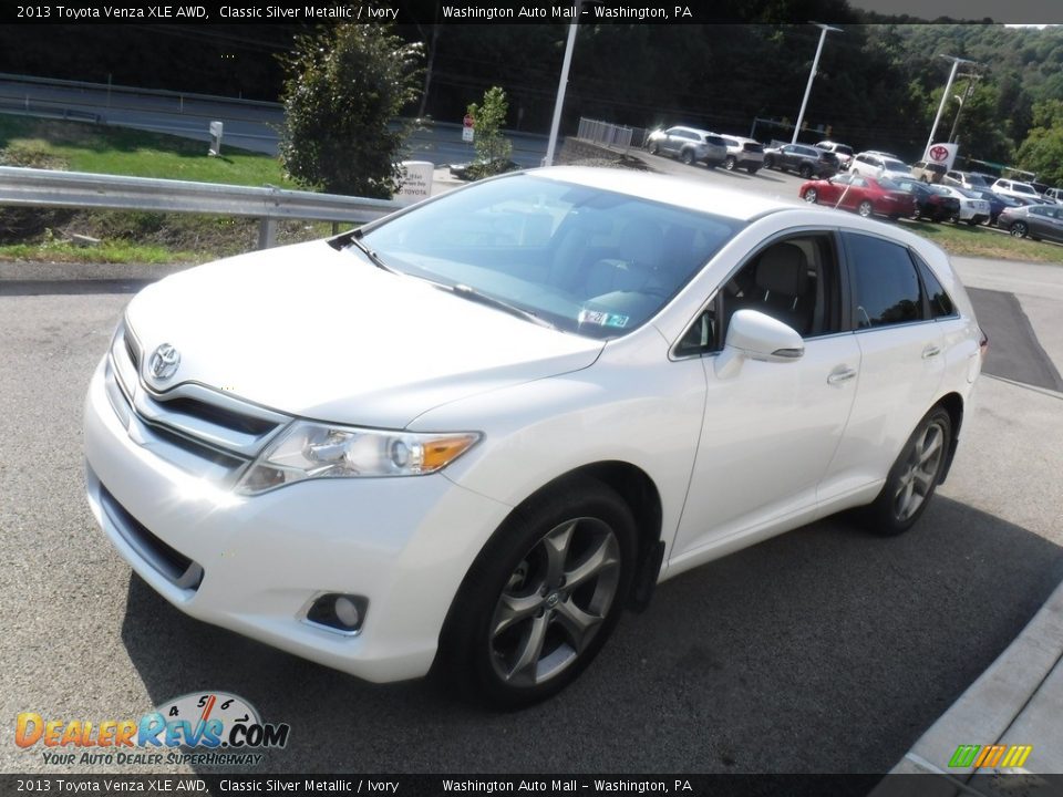 2013 Toyota Venza XLE AWD Classic Silver Metallic / Ivory Photo #11