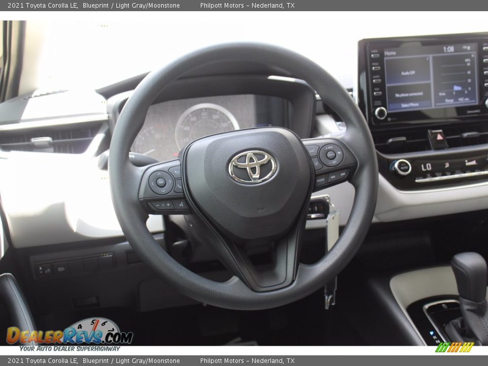 2021 Toyota Corolla LE Blueprint / Light Gray/Moonstone Photo #21