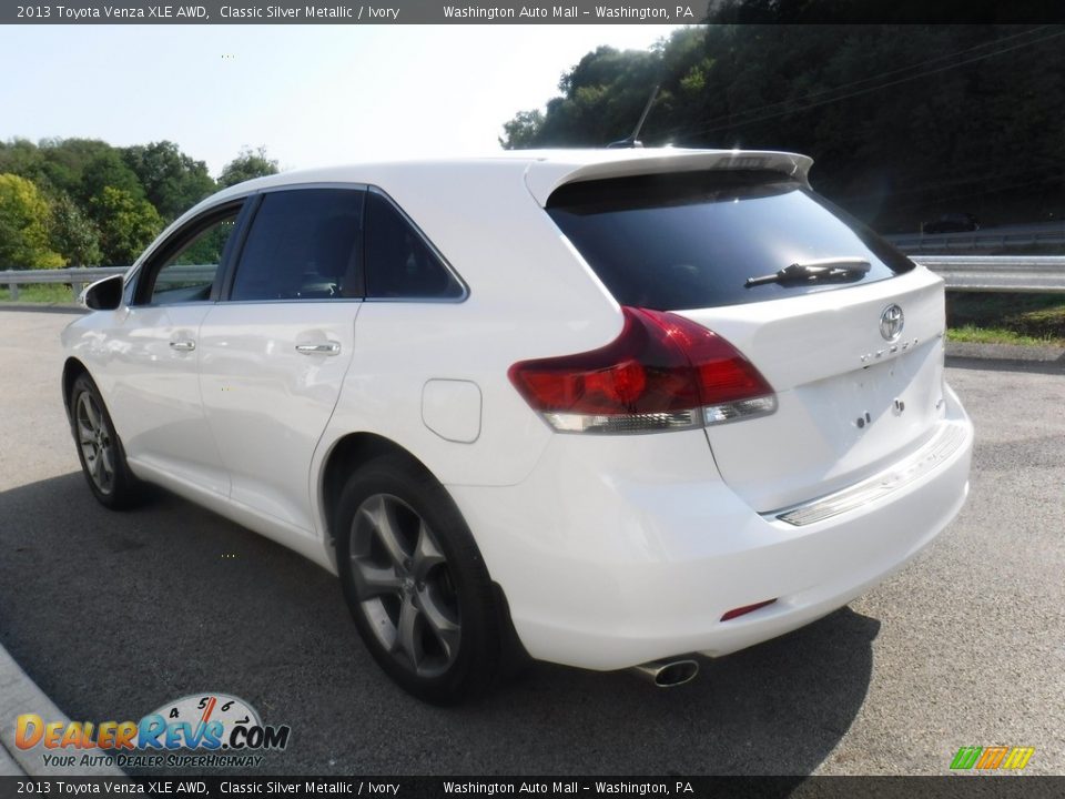 2013 Toyota Venza XLE AWD Classic Silver Metallic / Ivory Photo #13