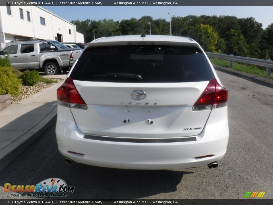 2013 Toyota Venza XLE AWD Classic Silver Metallic / Ivory Photo #14