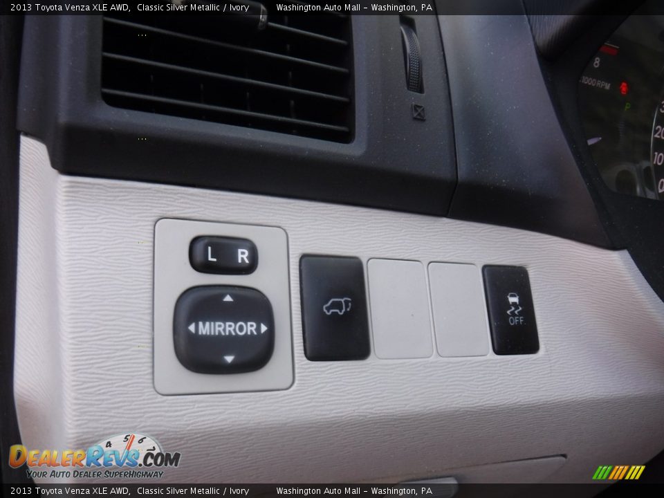 2013 Toyota Venza XLE AWD Classic Silver Metallic / Ivory Photo #20