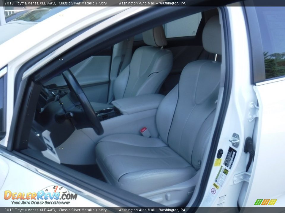 2013 Toyota Venza XLE AWD Classic Silver Metallic / Ivory Photo #21