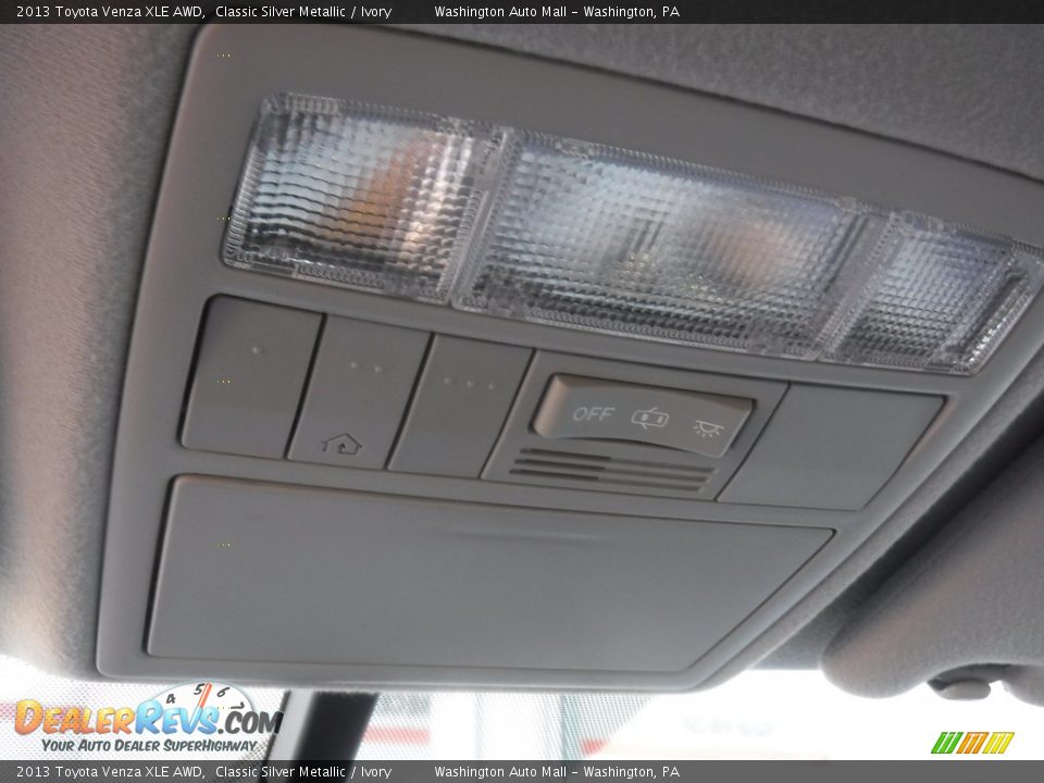 2013 Toyota Venza XLE AWD Classic Silver Metallic / Ivory Photo #24