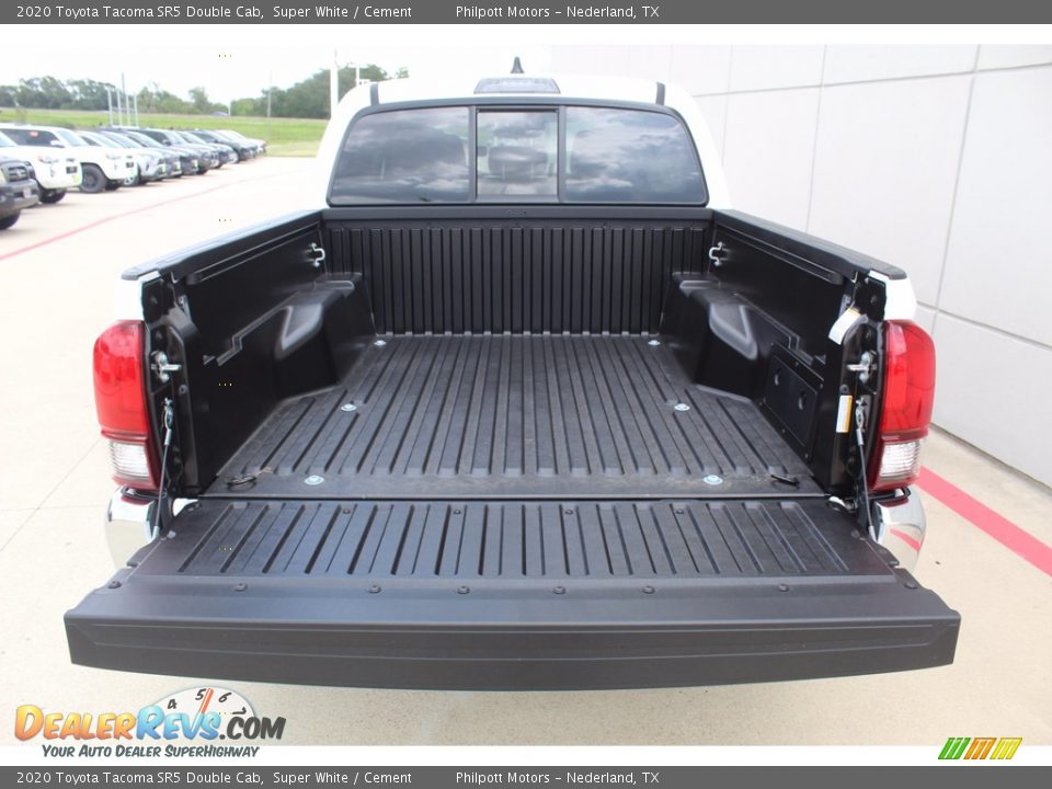 2020 Toyota Tacoma SR5 Double Cab Super White / Cement Photo #22