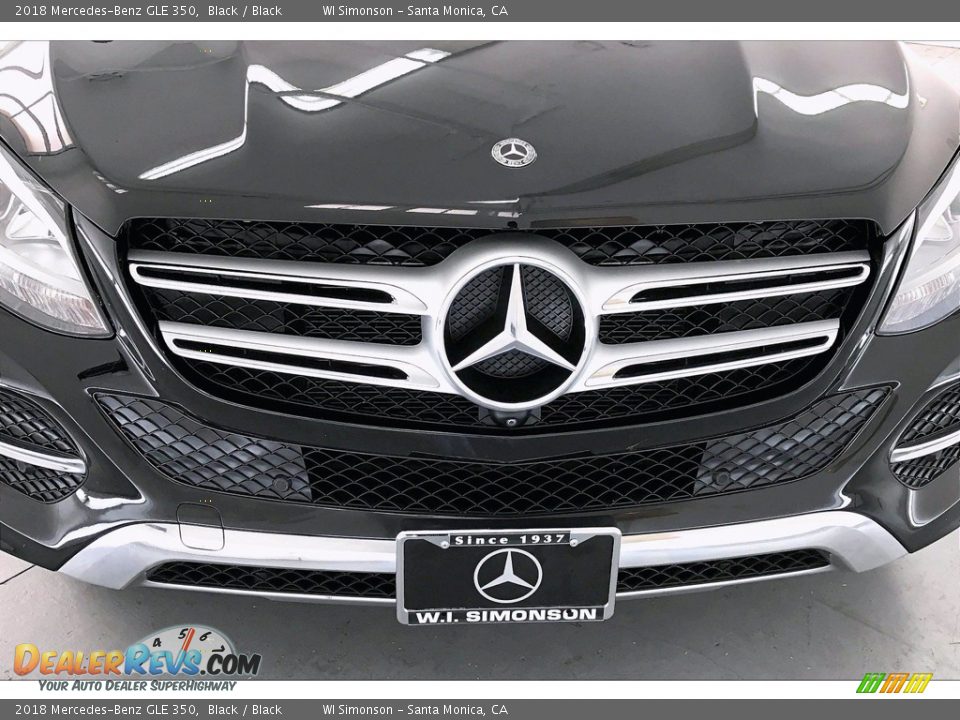 2018 Mercedes-Benz GLE 350 Black / Black Photo #33
