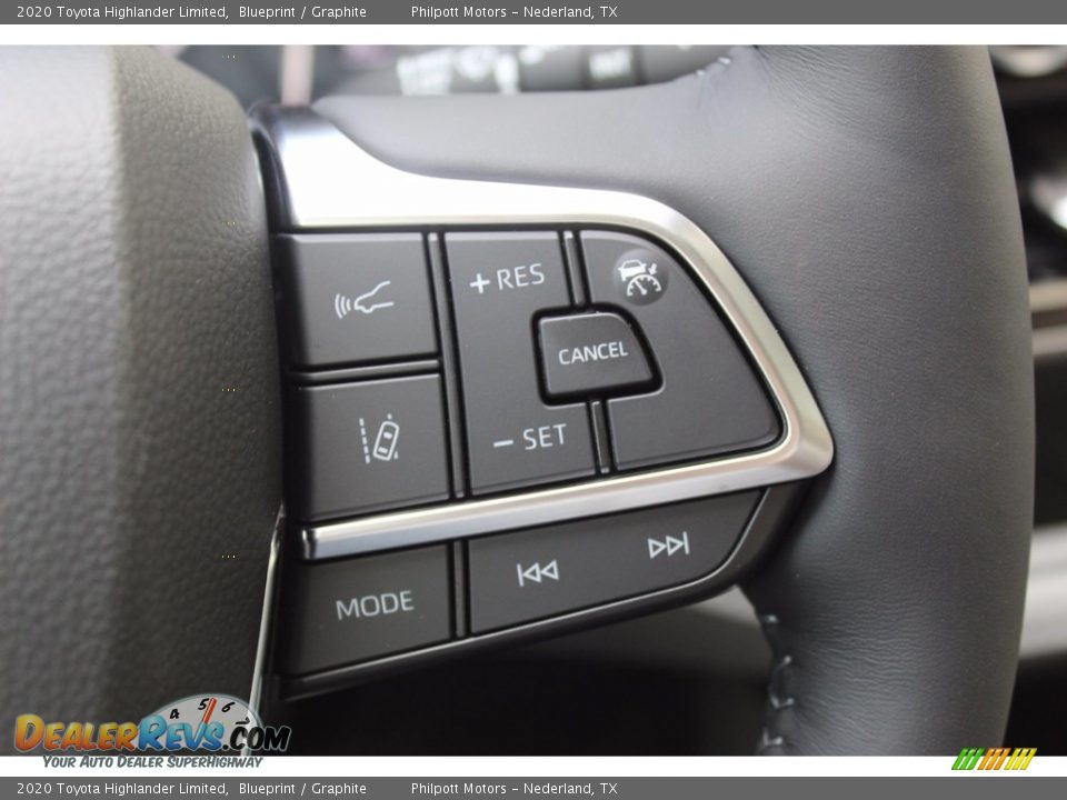 2020 Toyota Highlander Limited Steering Wheel Photo #12