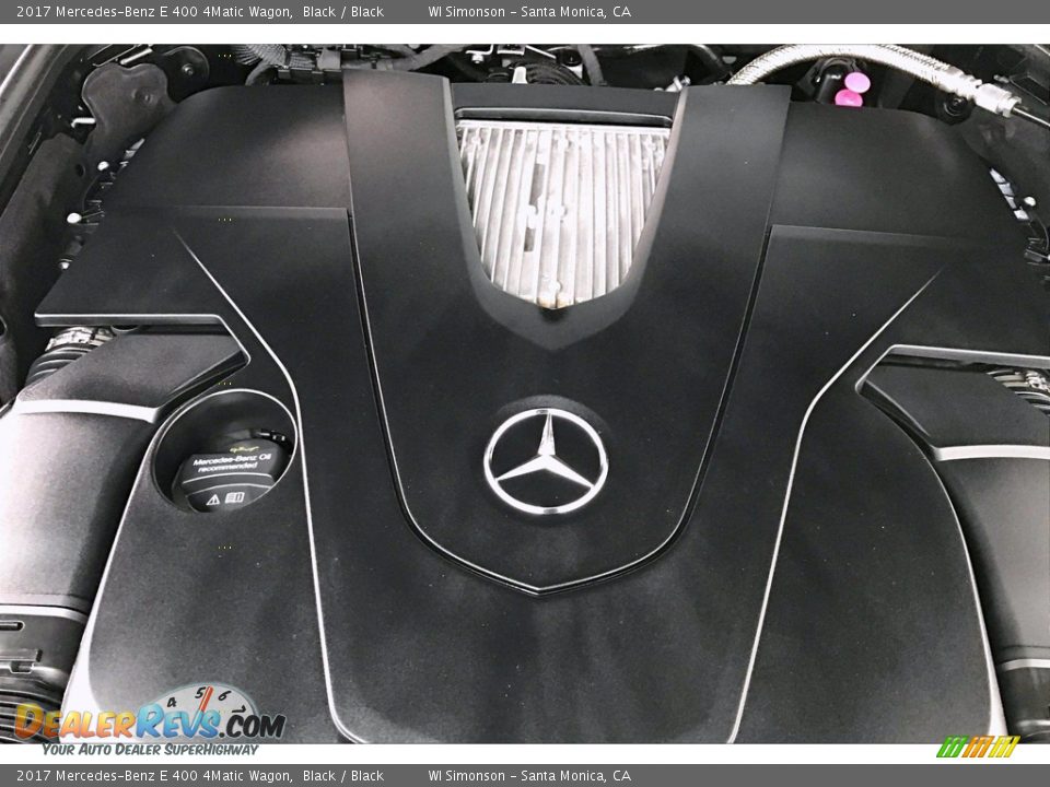 2017 Mercedes-Benz E 400 4Matic Wagon Black / Black Photo #31
