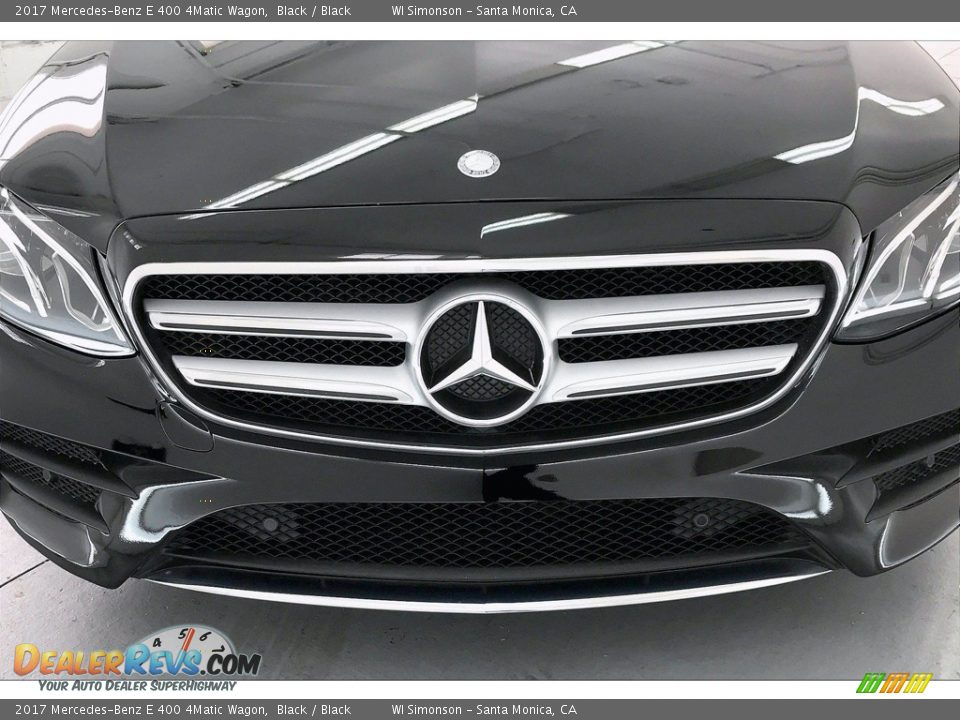 2017 Mercedes-Benz E 400 4Matic Wagon Black / Black Photo #33