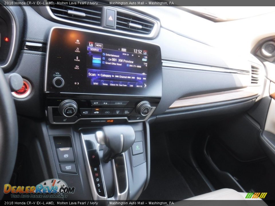 2018 Honda CR-V EX-L AWD Molten Lava Pearl / Ivory Photo #18
