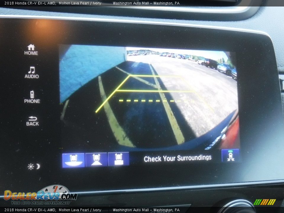 2018 Honda CR-V EX-L AWD Molten Lava Pearl / Ivory Photo #20