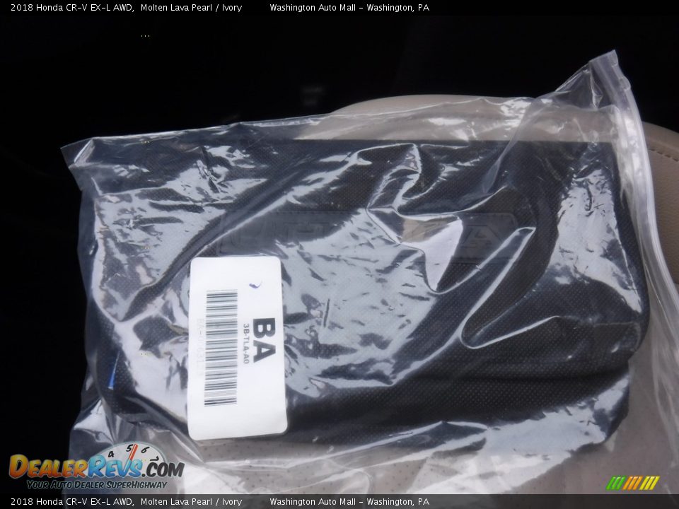 2018 Honda CR-V EX-L AWD Molten Lava Pearl / Ivory Photo #30