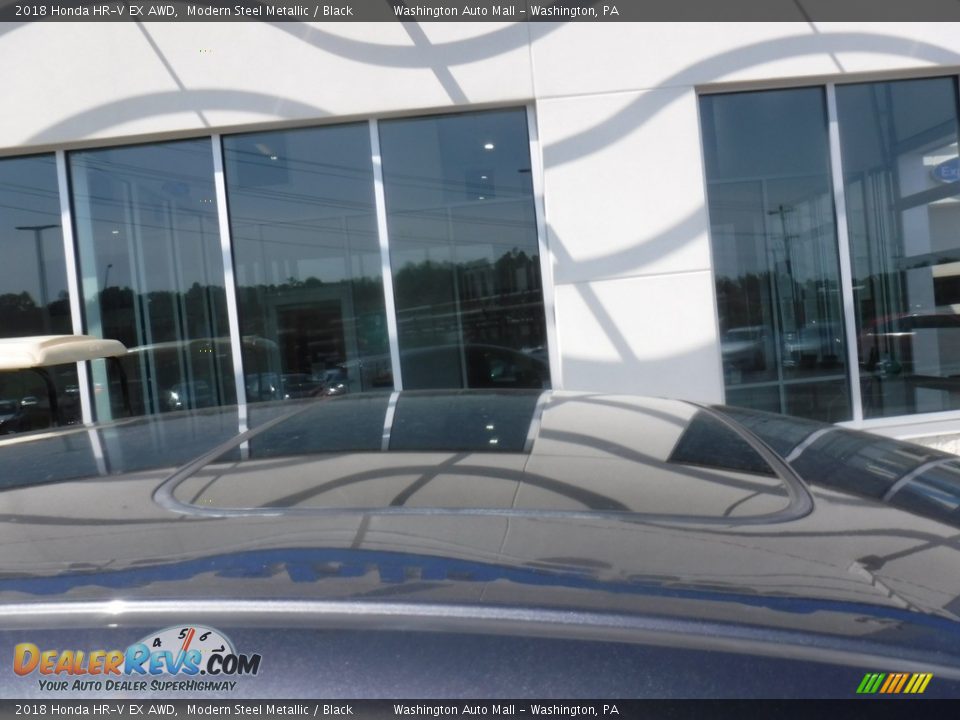 2018 Honda HR-V EX AWD Modern Steel Metallic / Black Photo #4
