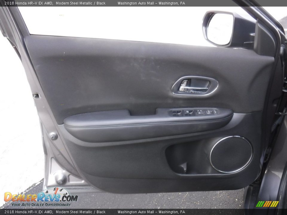 2018 Honda HR-V EX AWD Modern Steel Metallic / Black Photo #13