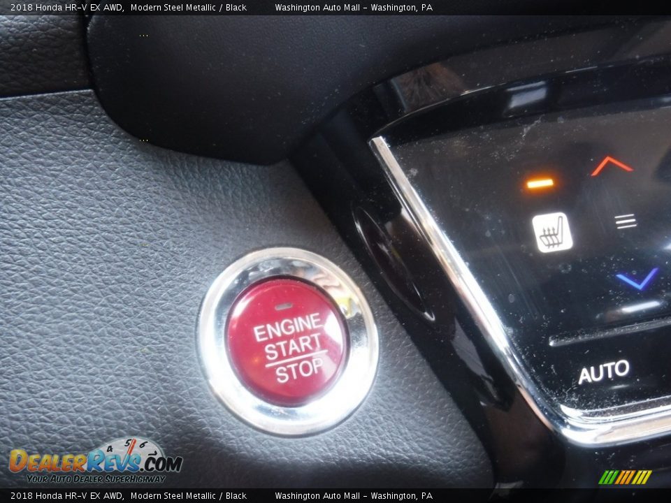 2018 Honda HR-V EX AWD Modern Steel Metallic / Black Photo #18