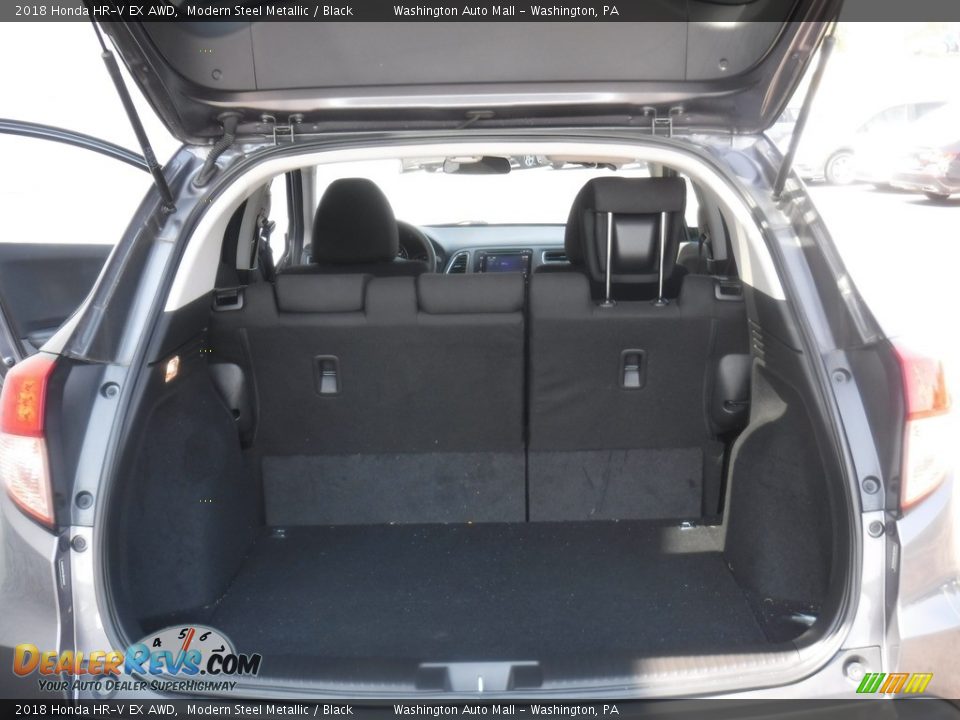 2018 Honda HR-V EX AWD Modern Steel Metallic / Black Photo #24