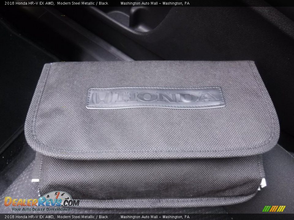 2018 Honda HR-V EX AWD Modern Steel Metallic / Black Photo #25