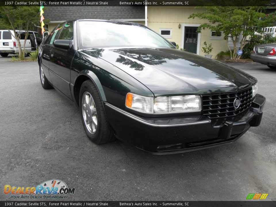 1997 Cadillac Seville STS Forest Pearl Metallic / Neutral Shale Photo #1