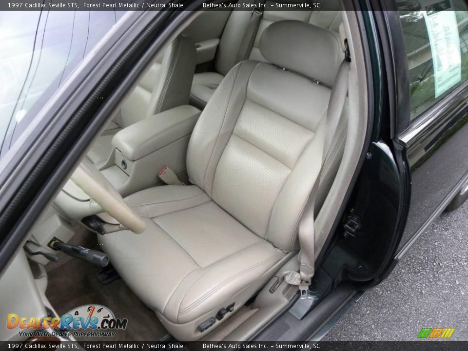 1997 Cadillac Seville STS Forest Pearl Metallic / Neutral Shale Photo #4
