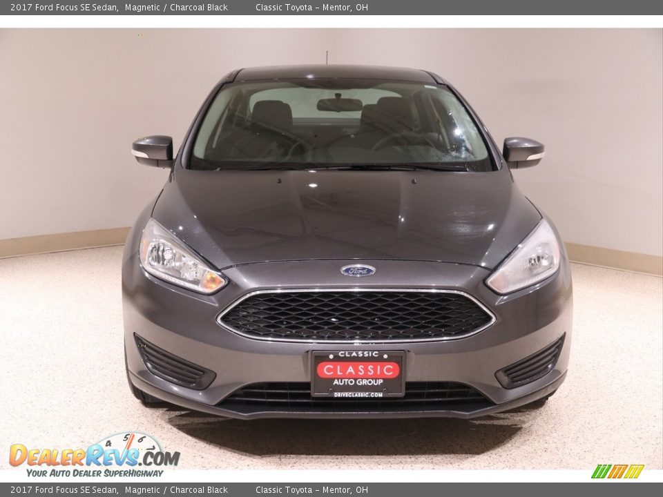 2017 Ford Focus SE Sedan Magnetic / Charcoal Black Photo #2