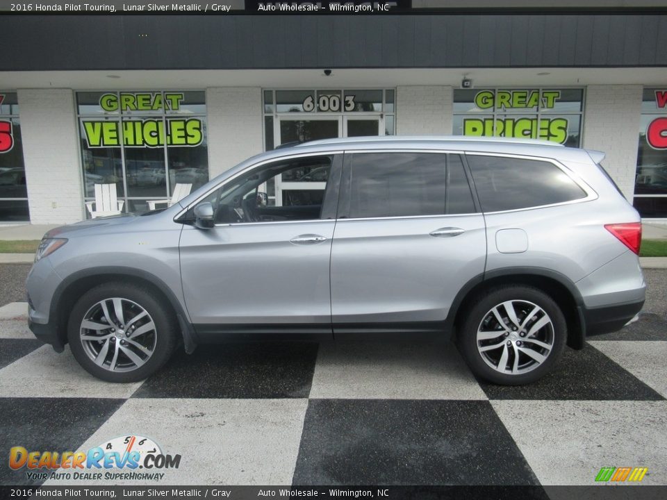 2016 Honda Pilot Touring Lunar Silver Metallic / Gray Photo #1