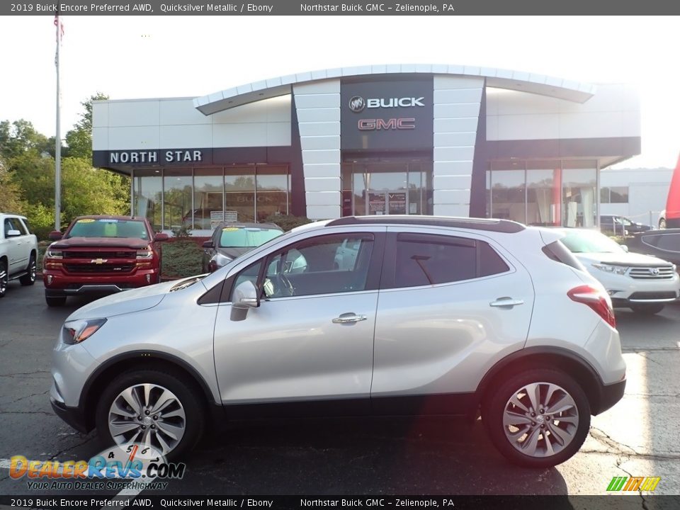 2019 Buick Encore Preferred AWD Quicksilver Metallic / Ebony Photo #1