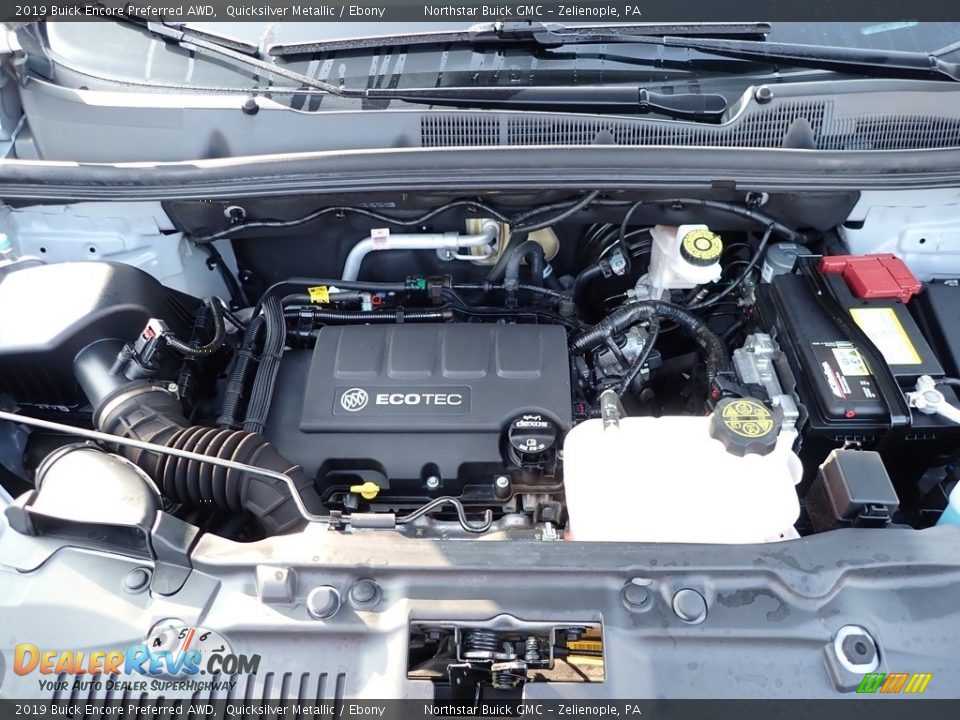 2019 Buick Encore Preferred AWD Quicksilver Metallic / Ebony Photo #2