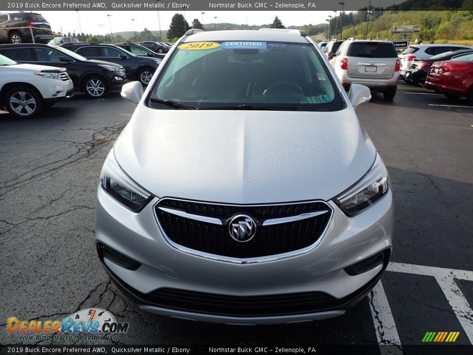 2019 Buick Encore Preferred AWD Quicksilver Metallic / Ebony Photo #3