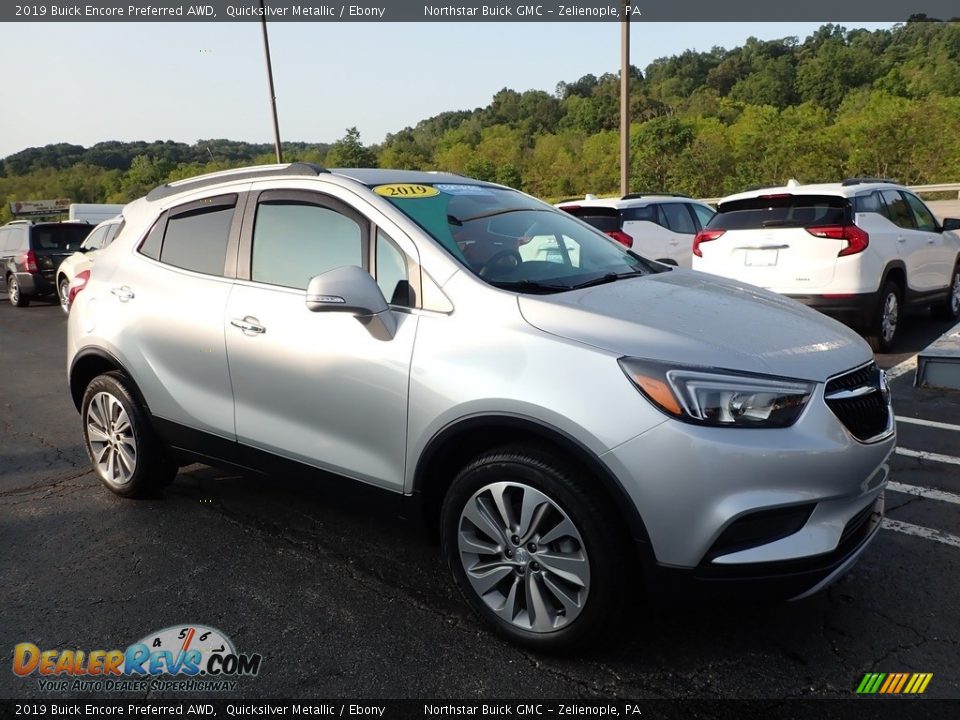 2019 Buick Encore Preferred AWD Quicksilver Metallic / Ebony Photo #4