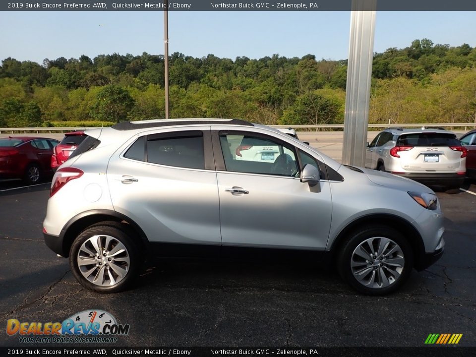 2019 Buick Encore Preferred AWD Quicksilver Metallic / Ebony Photo #5