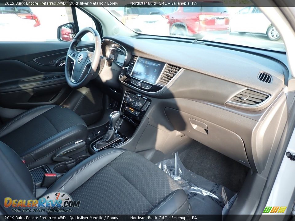 2019 Buick Encore Preferred AWD Quicksilver Metallic / Ebony Photo #6